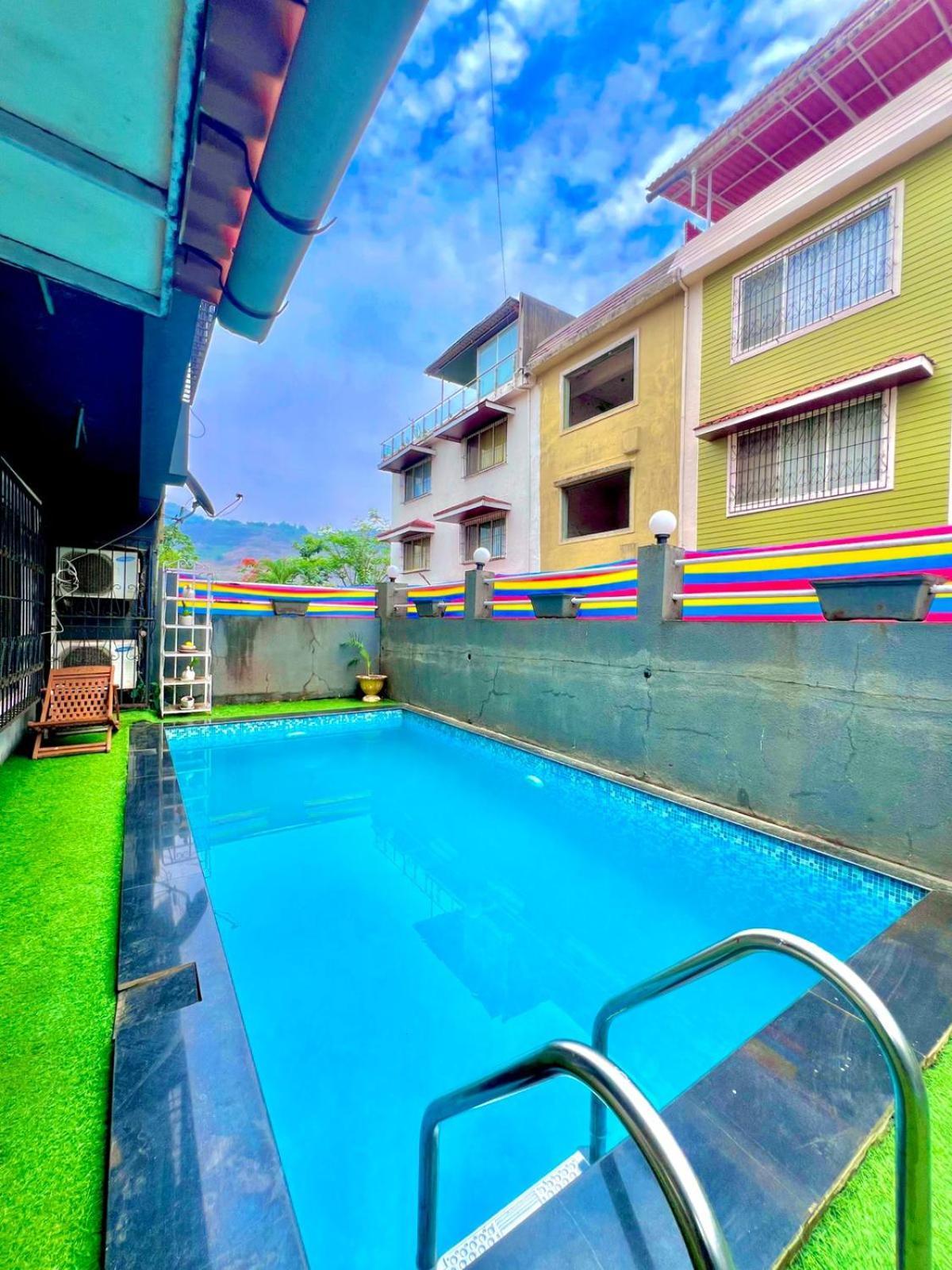 Iris Villa - The Dream Stays Ll 2Ac Rooms Ll Wifi Ll Pvt Big Pool Lonavala Bagian luar foto